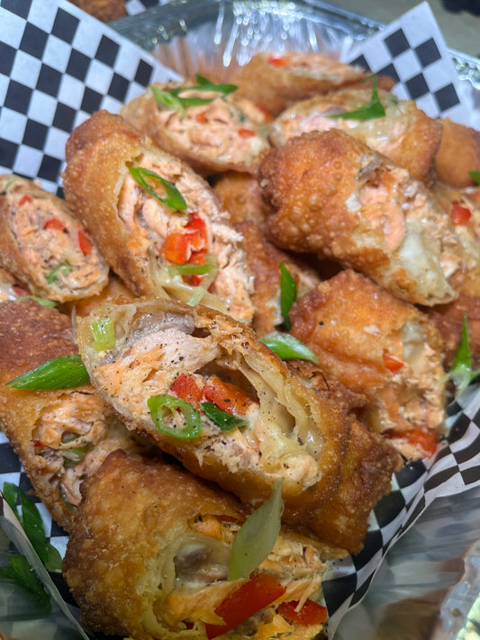 Salmon Egg Rolls